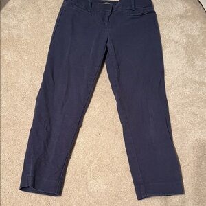 LOFT Navy Ankle Pants